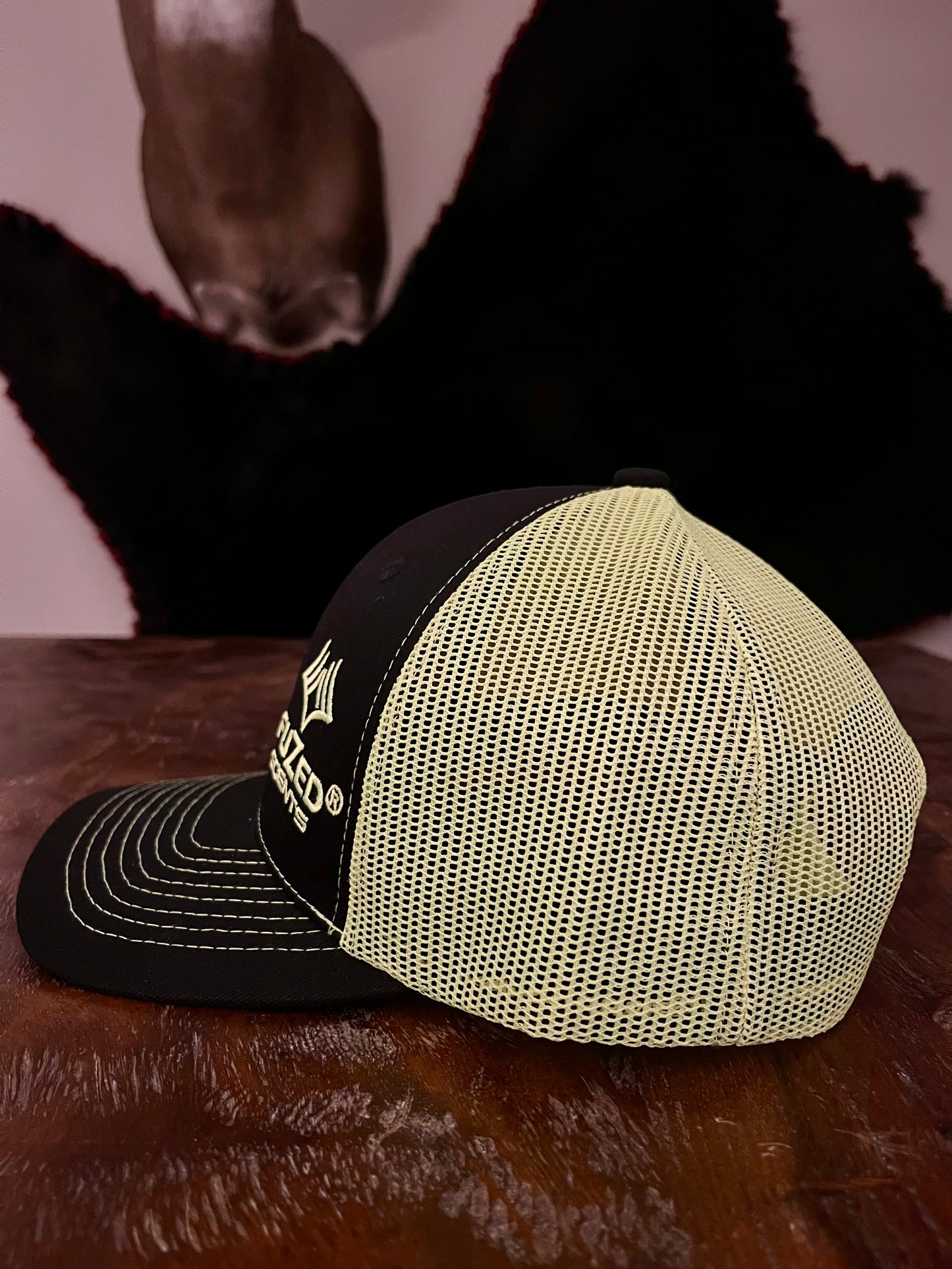 FUZED® Black and NEON Snap Fit Cap OFFSET
