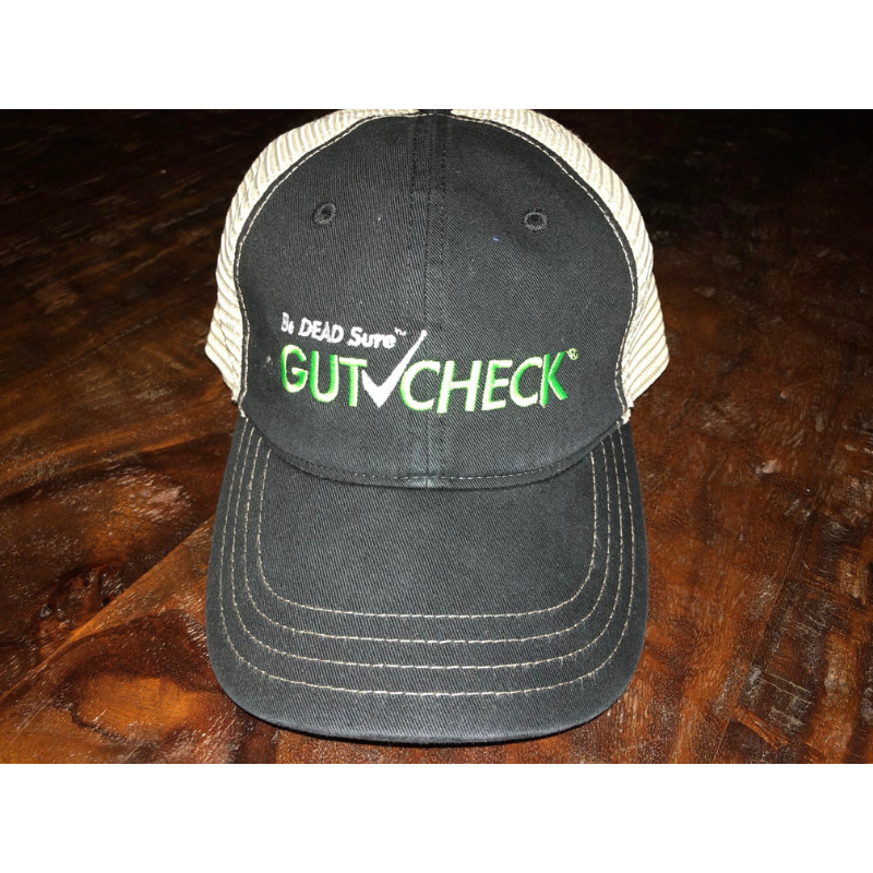 Gutcheck® Indicators Black and Green Snap Fit Cap