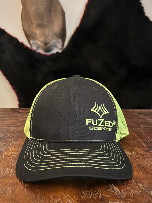 FUZED® Black and NEON Snap Fit Cap OFFSET