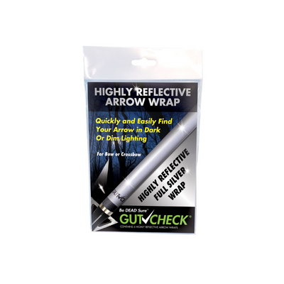 Gutcheck® Indicators Highly Reflective Arrow Wrap - Silver