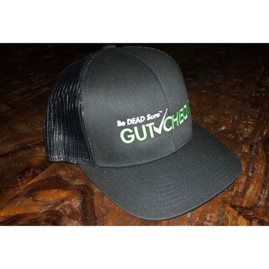 Gutcheck® Indicators Black Snap Fit Cap