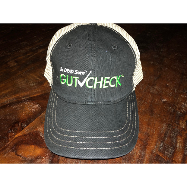 Gutcheck® Indicators Black and Green Snap Fit Cap